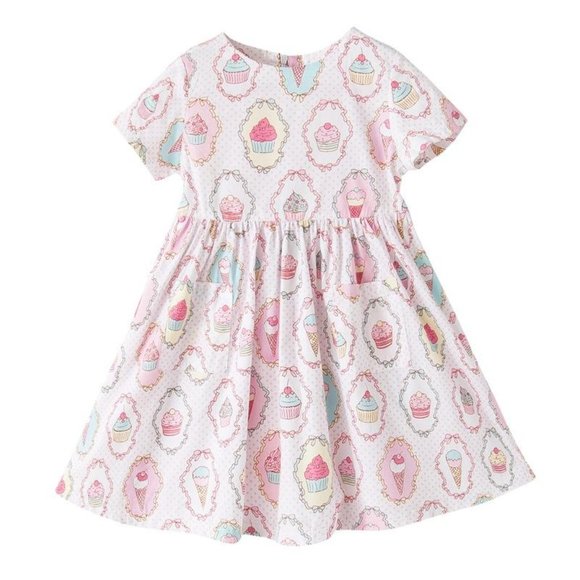 Little Girls Ice Cream Dress - Picture 1 of 5